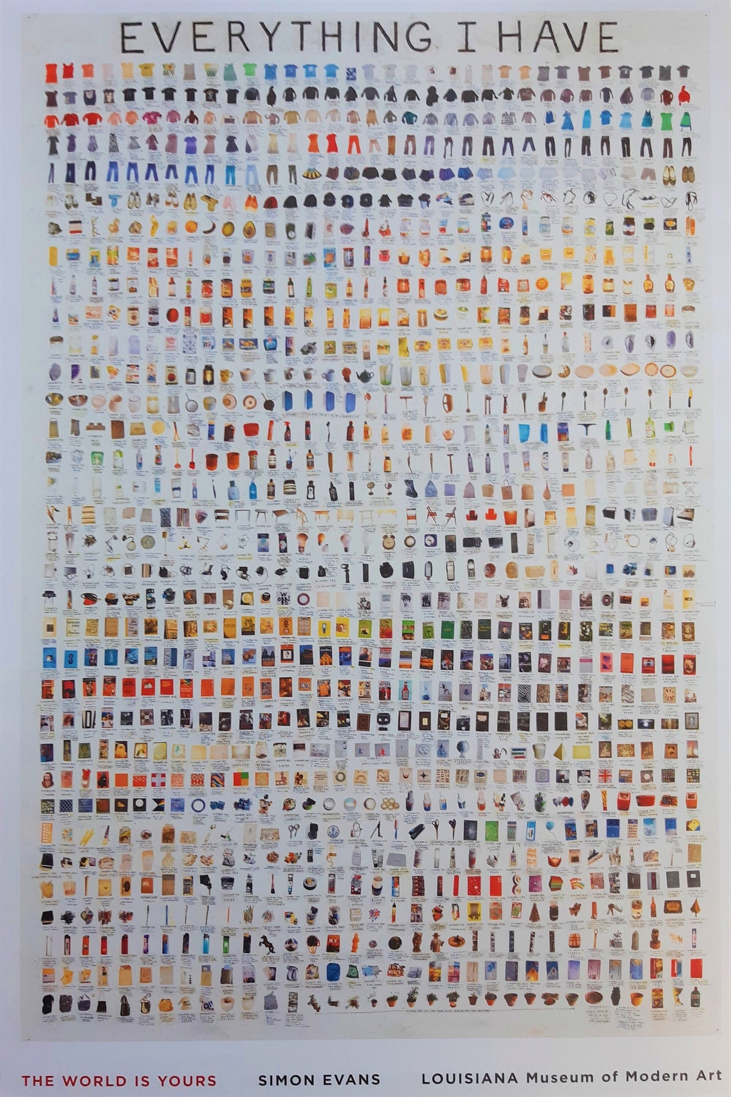 Simon Evans originales Kunstposter