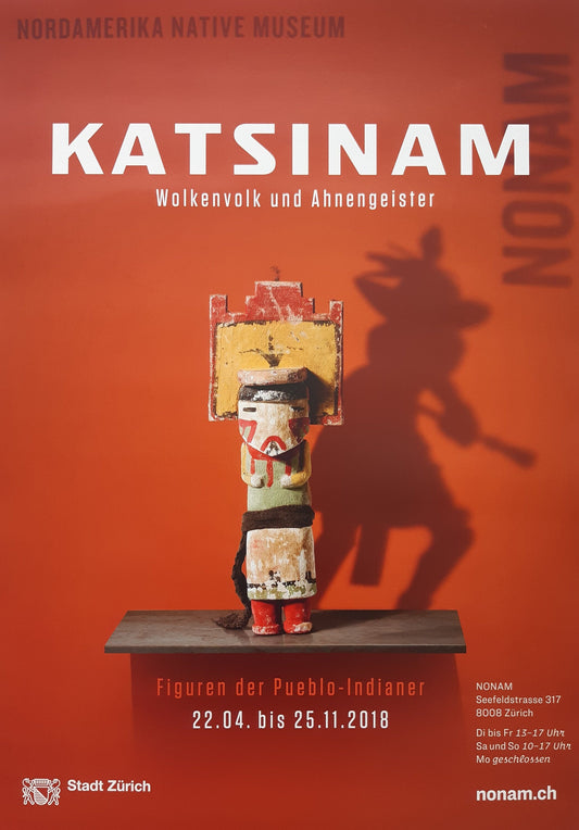 Native American museum poster - 16.5"×23.4" (42×59.5cm)