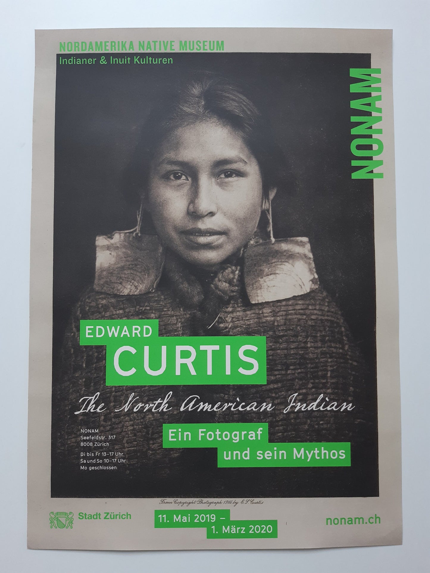 Edward Curtis photo poster - 16.5"×23.4" (42×59.5cm)