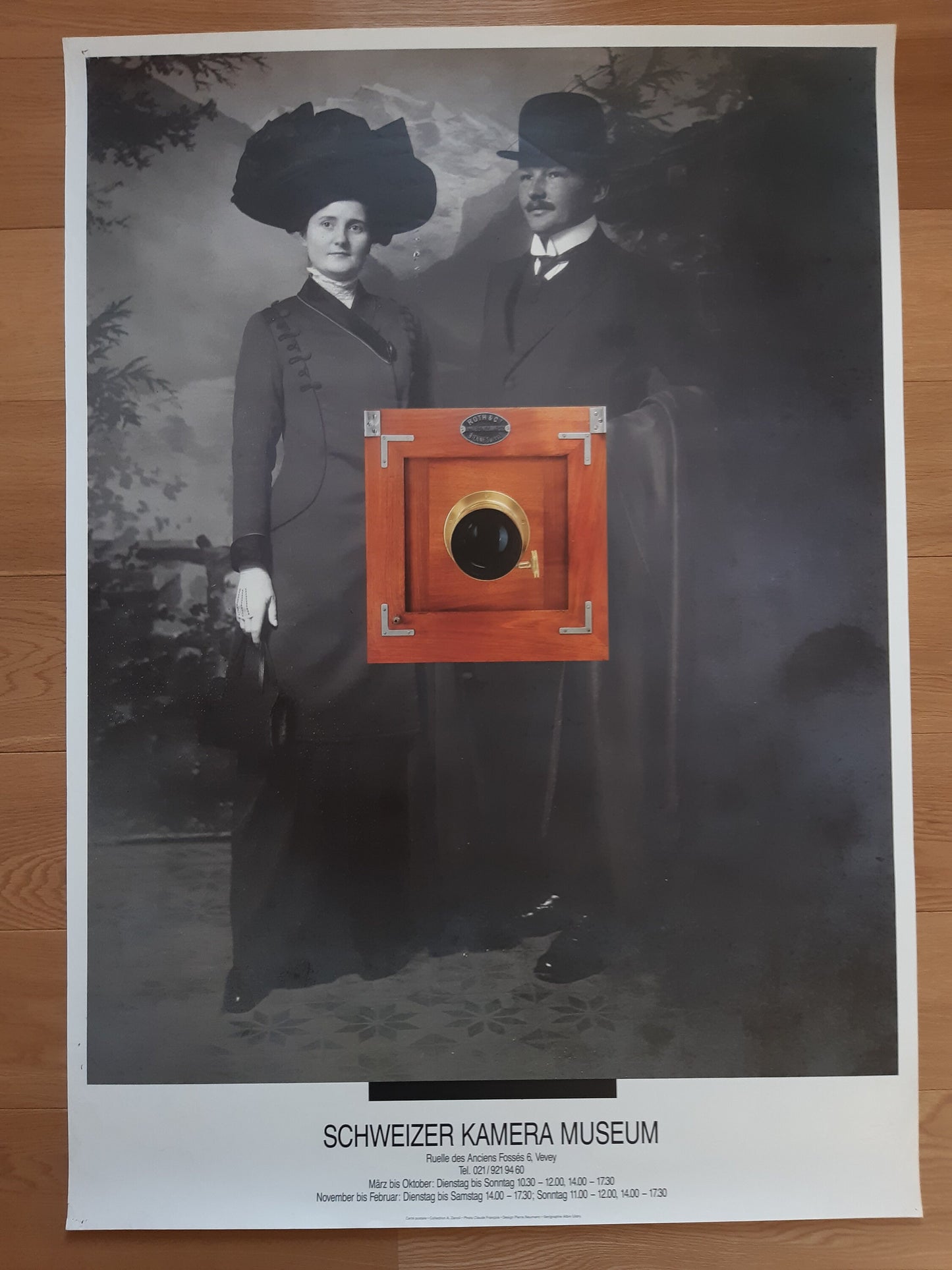 Swiss Vintage Museum poster - 35.4"×50.4" (90×128cm)