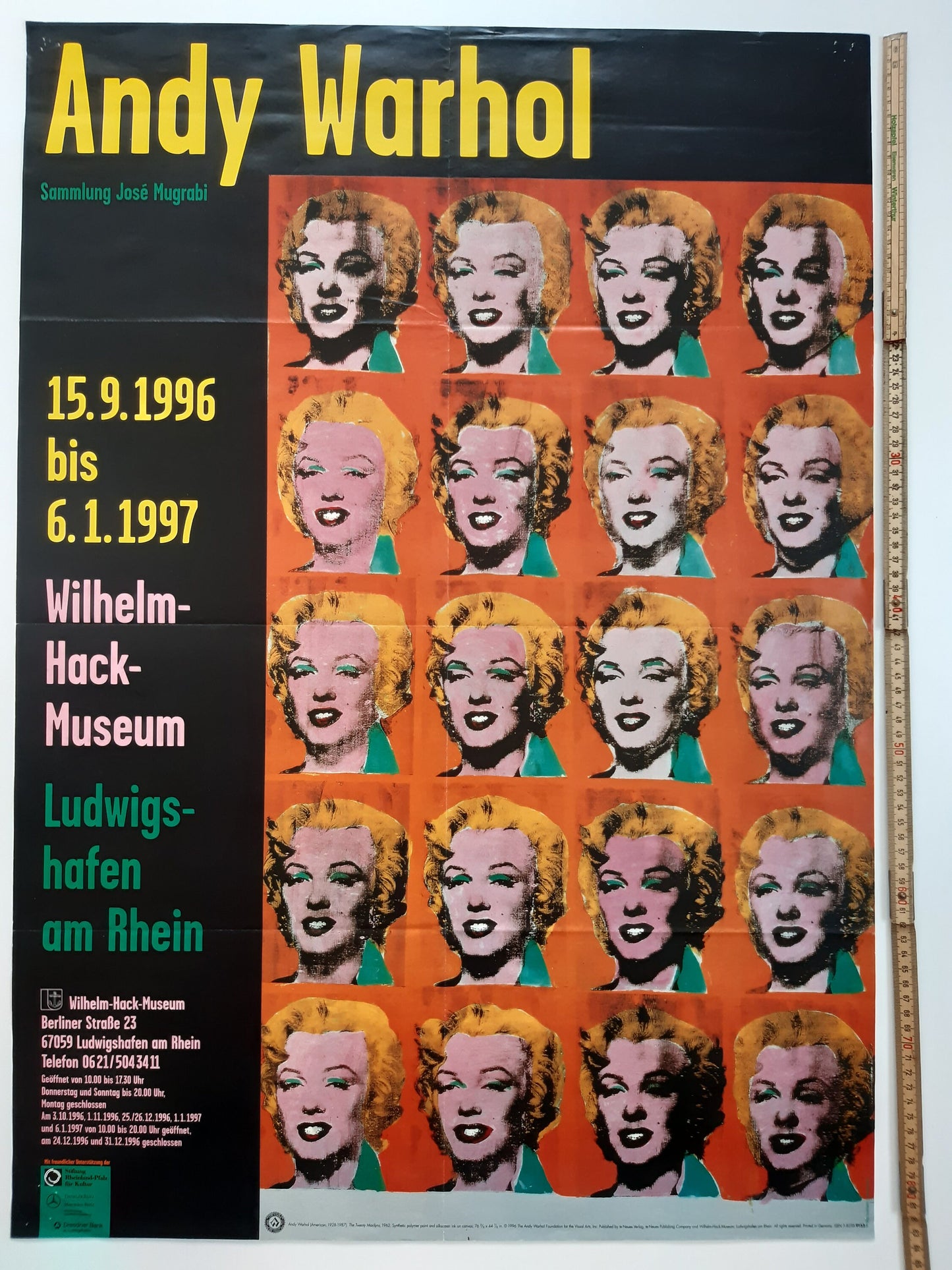 Andy Warhol vintage art Poster - 23.2"×33.1" (59×84cm)