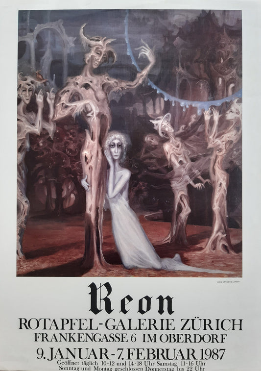 Reon Argondian original art poster - 19.7"×27.6" (50×70cm)
