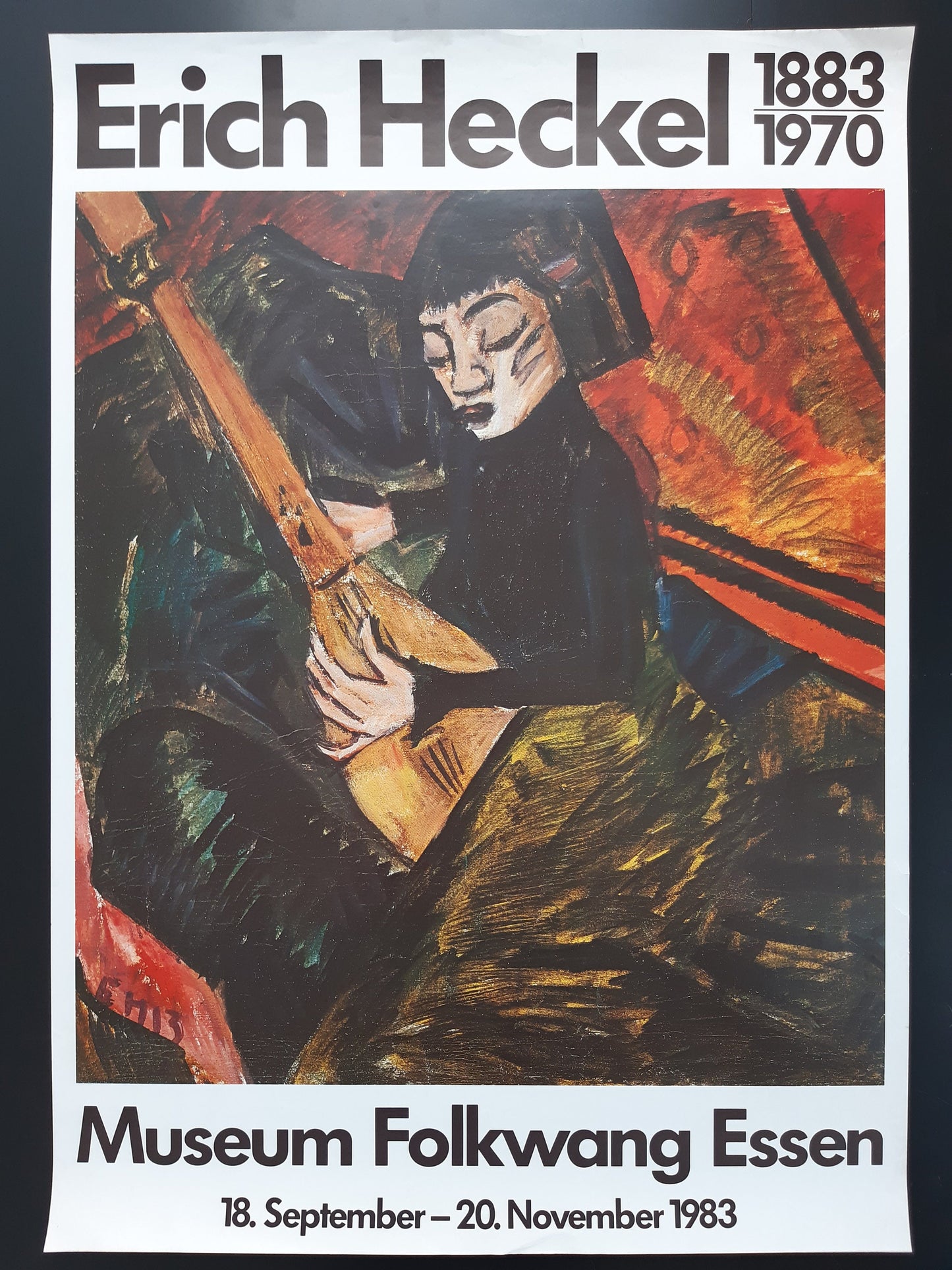 Erich Heckel vintage art poster - 23.2"×33.1" (59×84cm)