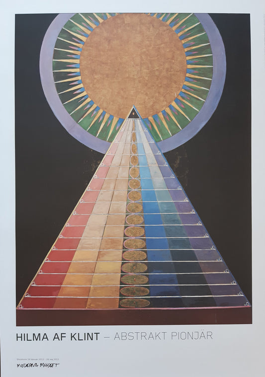 Hilma af Klint art poster - 27.6"×39.4" (70×100cm)