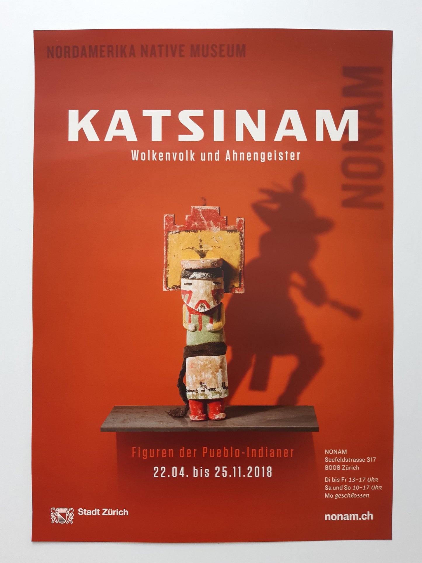 Native American museum poster - 16.5"×23.4" (42×59.5cm)