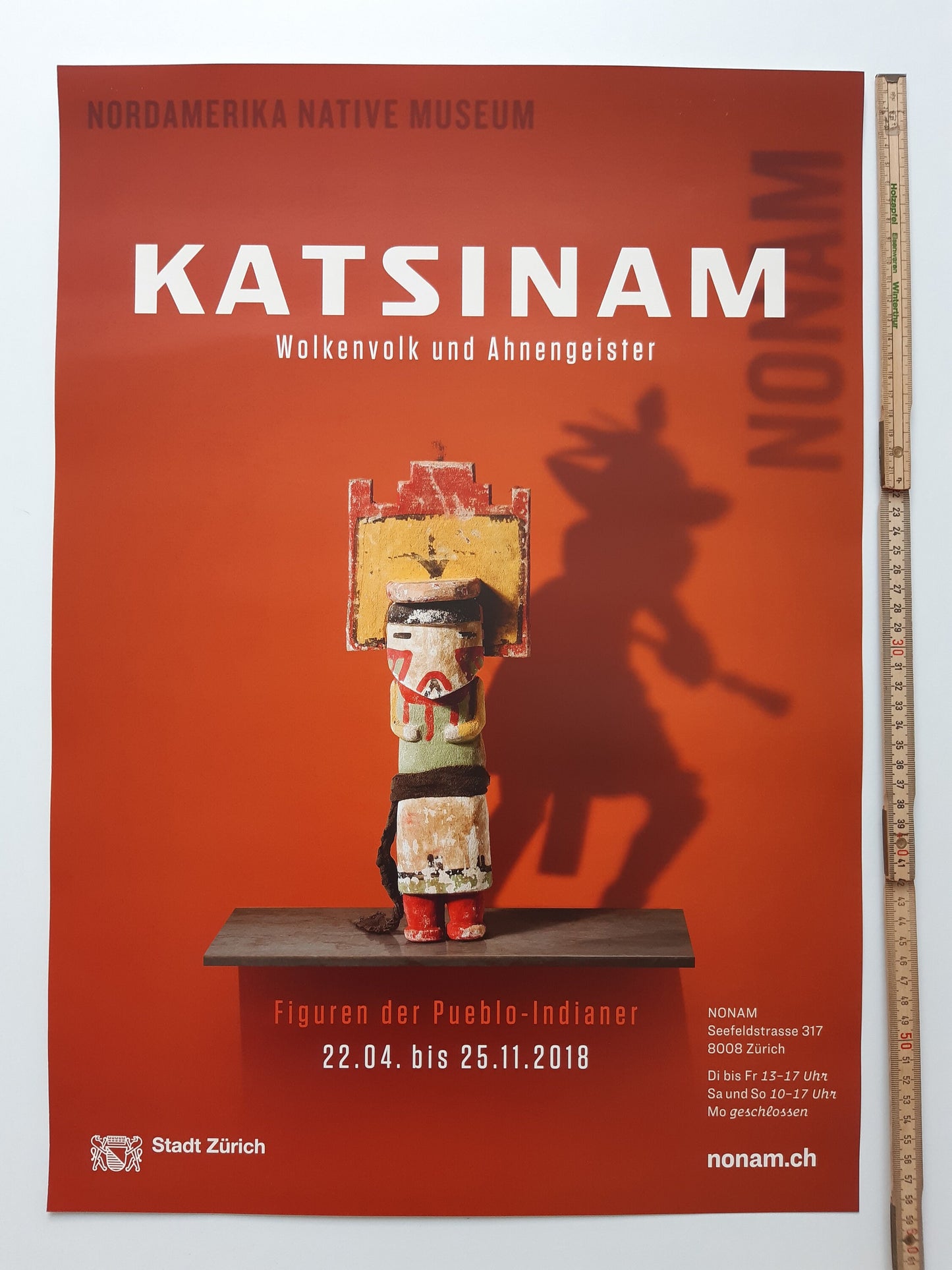 Native American museum poster - 16.5"×23.4" (42×59.5cm)