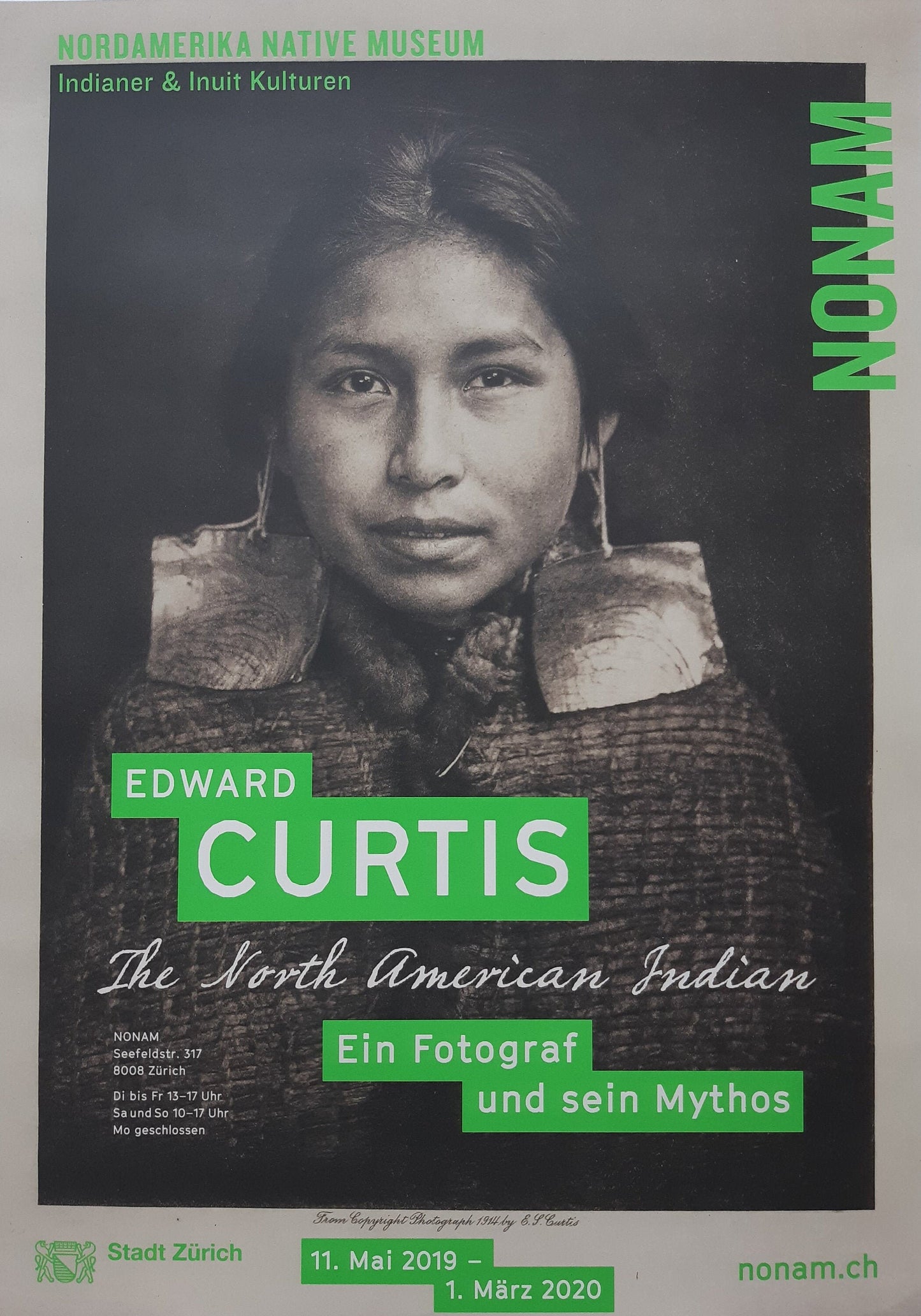 Edward Curtis photo poster - 16.5"×23.4" (42×59.5cm)