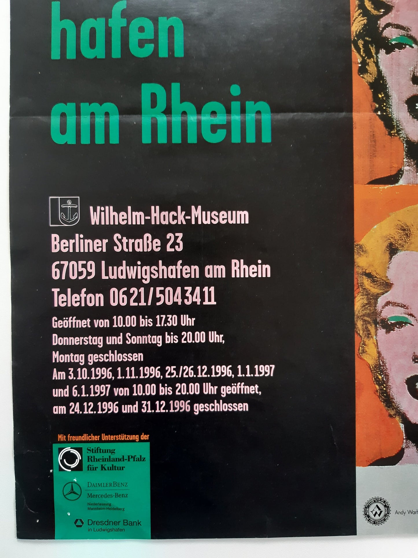 Andy Warhol vintage art Poster - 23.2"×33.1" (59×84cm)