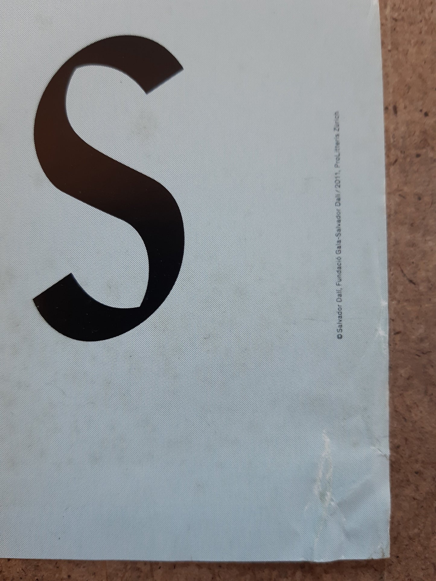 Dalí original art poster - 35.2"×50.4" (89.5×128cm)