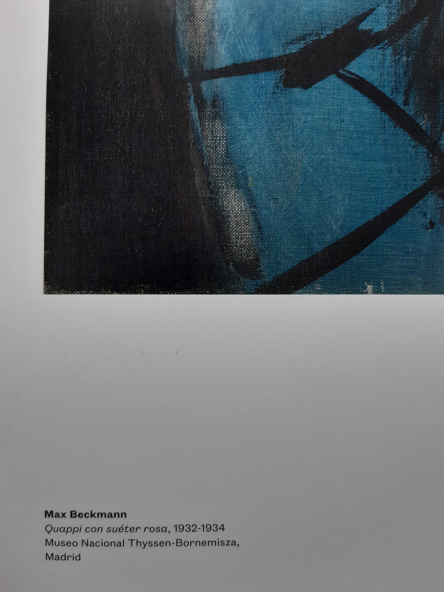 Max Beckmann art print - 23.6"×38.6" (60×98cm)