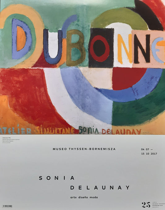 Sonja Delaunay art poster - 18.9"×23.6" (48×60cm)