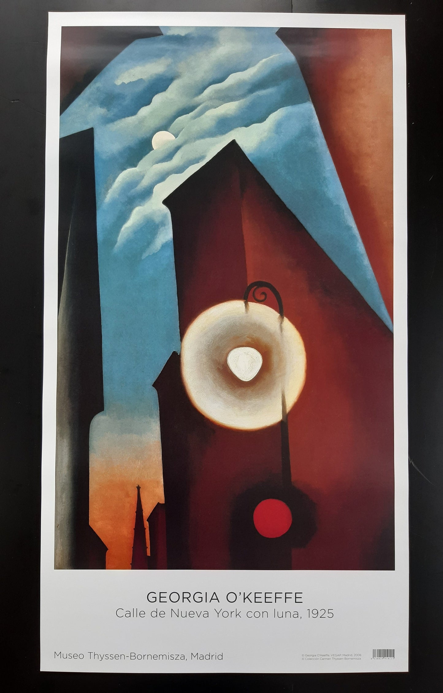 Georgia O'Keeffe original art print - 21.3"×38.6" (54×98cm)