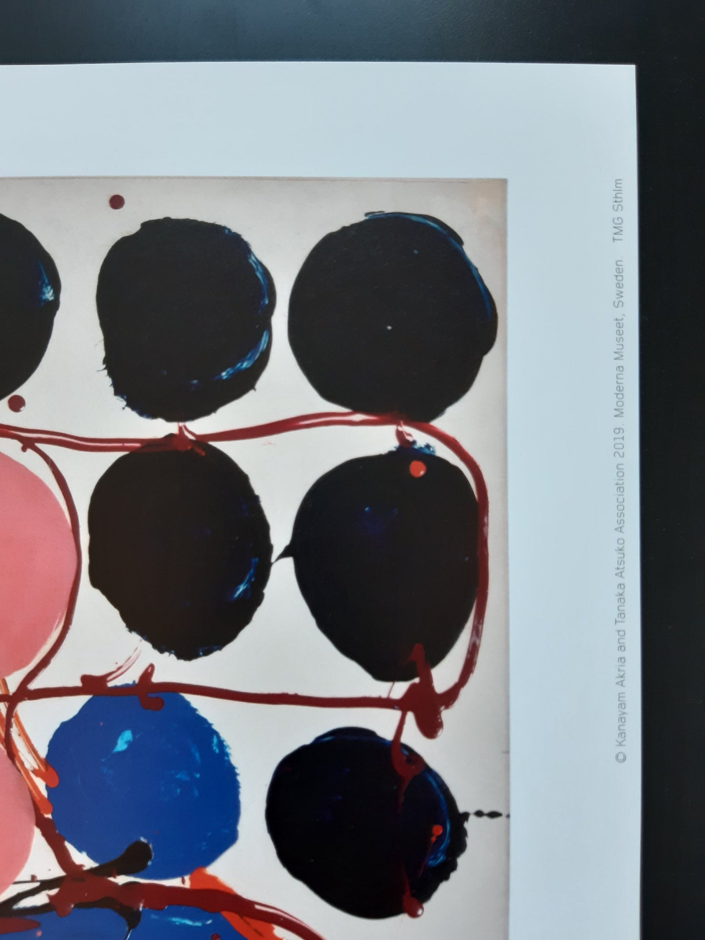 Atsuko Tanaka art exhibition poster - 19.7"×27.6" (50×70cm)