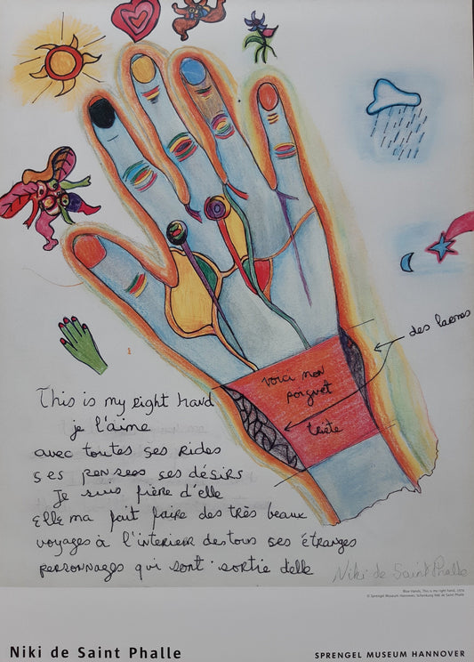 Niki de Saint Phalle art print - 23.2"×33.1" (59×84cm)