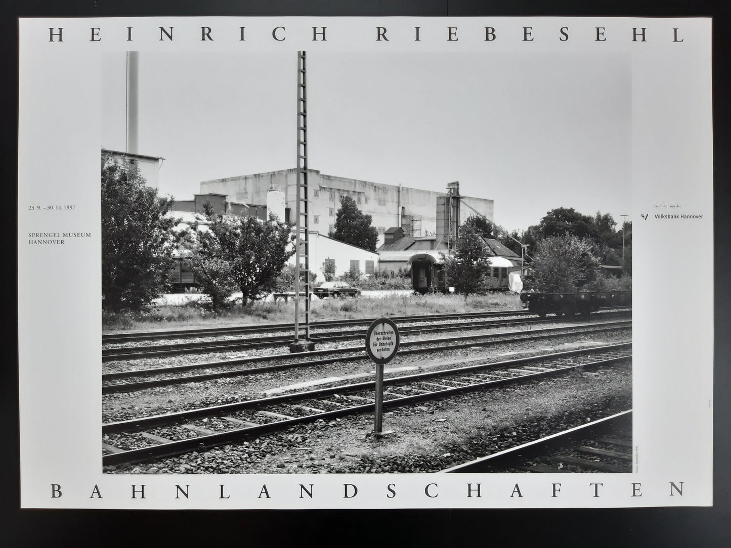 Heinrich Riebensehl photo poster - 23.2"×33.1" (59×84cm)