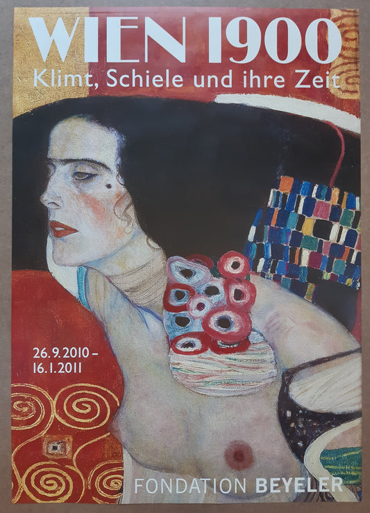 Gustav Klimt original art poster - 35.2"×50.4" (89.5×128cm)