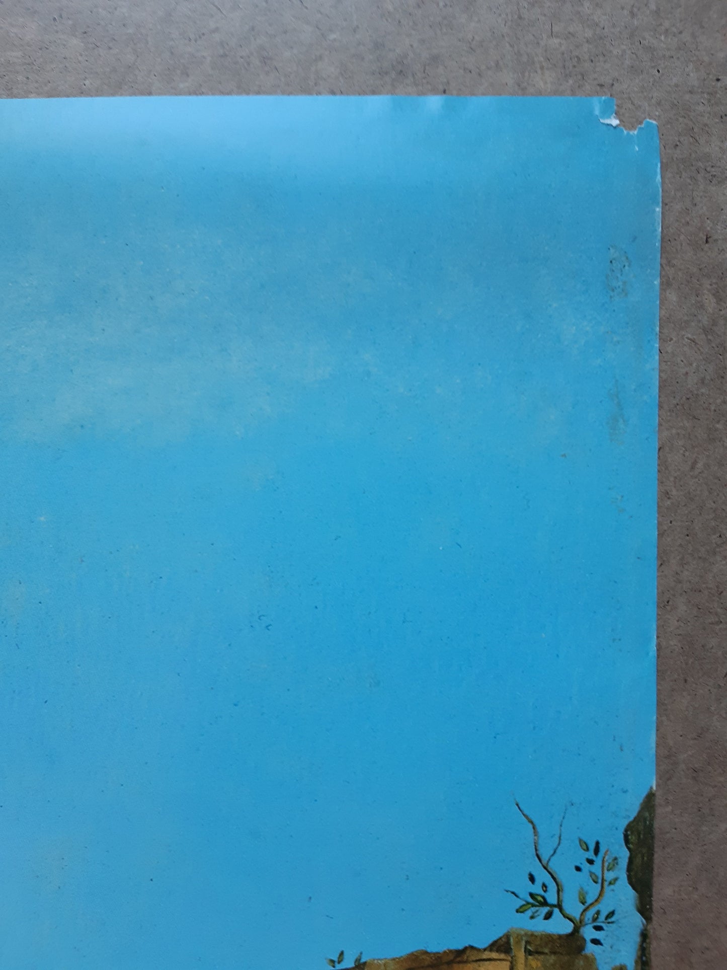 Dalí original art poster - 35.2"×50.4" (89.5×128cm)