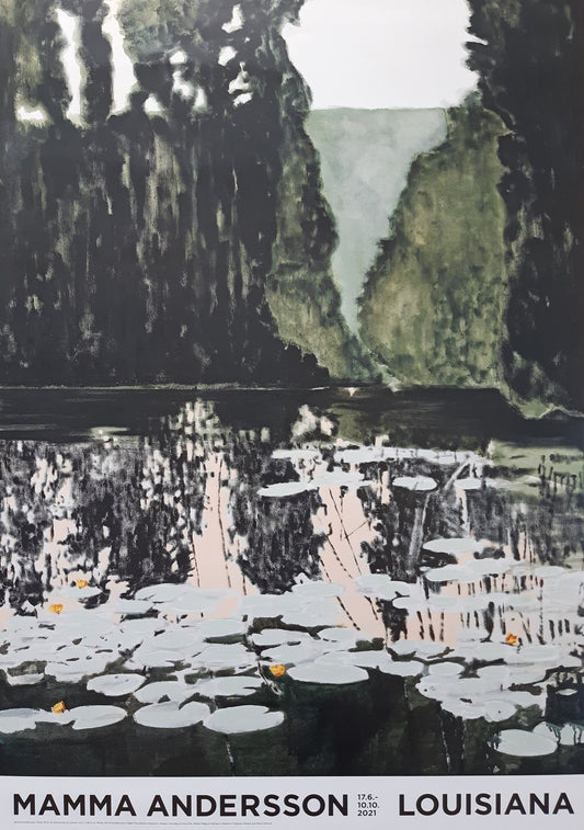 Mamma Andersson art exhibition poster - 23.2"×33.1" (59×84cm)