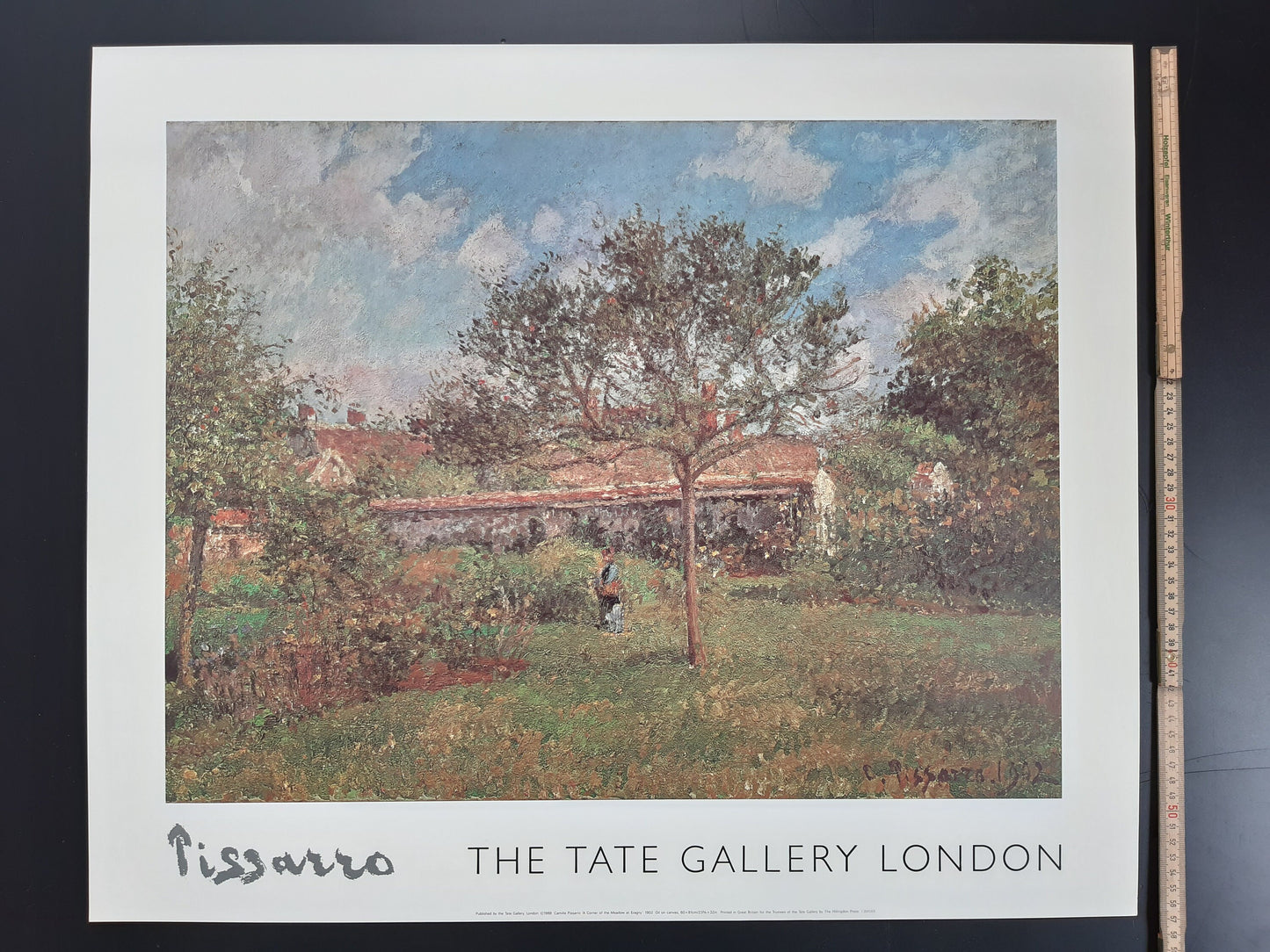 Pissarro Tate Gallery art print - 22.6"×26.8" (57.5×68cm)