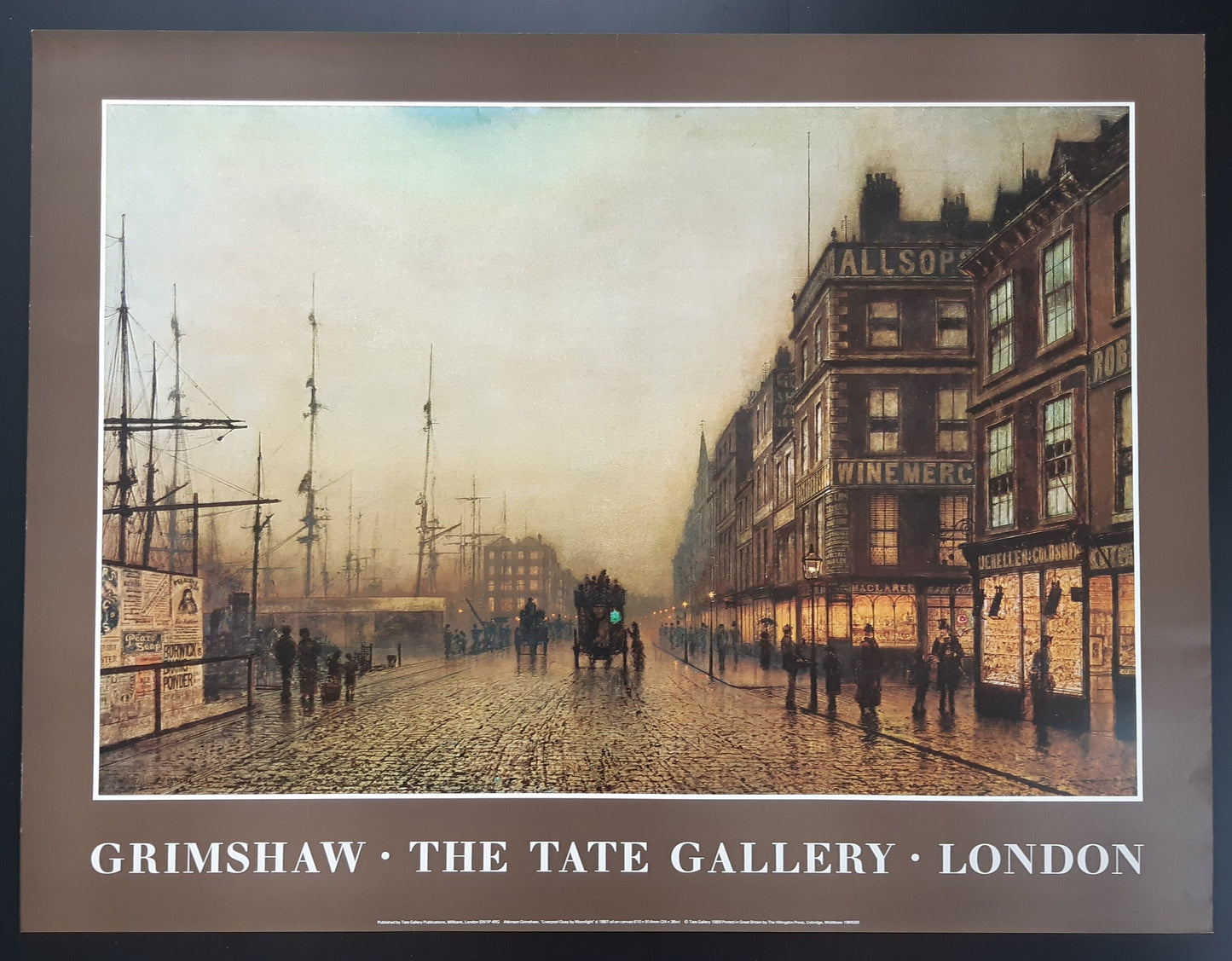 Atkinson Grimshaw original art print - 31.9"×24.2" (81×61.5cm)