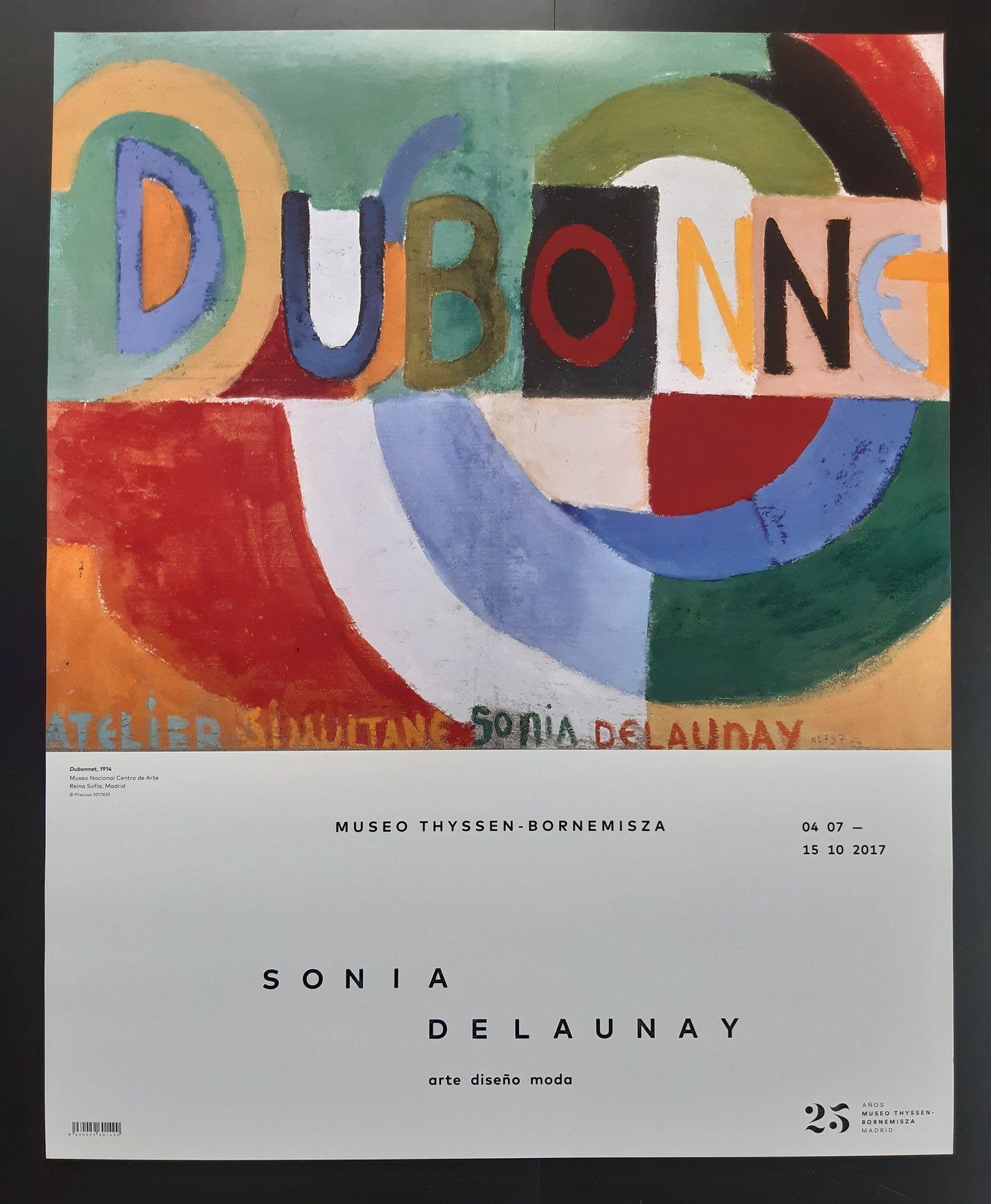 Sonja Delaunay art poster - 18.9"×23.6" (48×60cm)