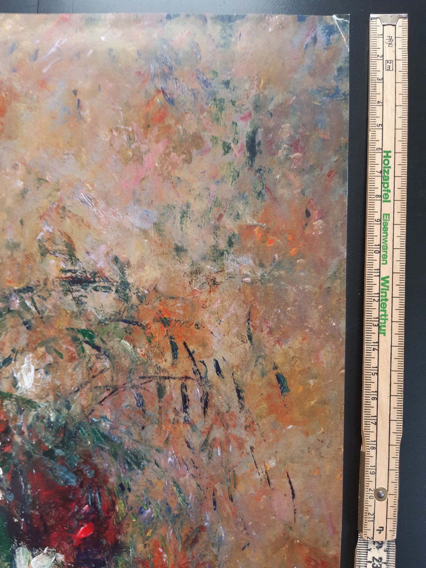 Pissarro original art poster - 17.1"×26.8" (43.5×68cm)