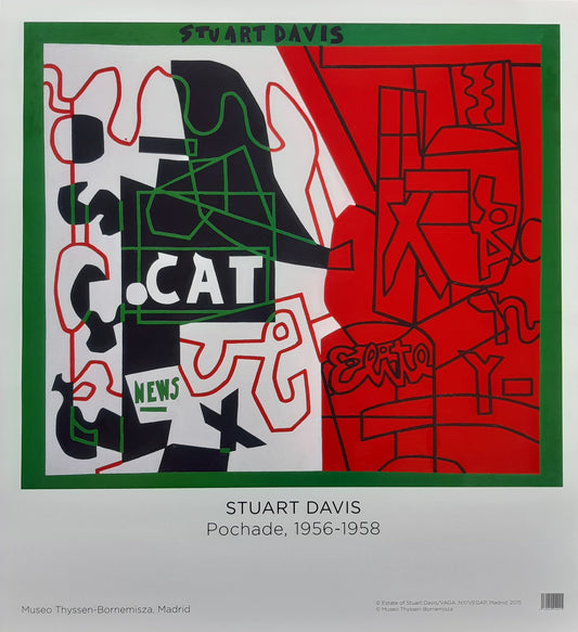 Stuart Davis art print - 18.9"×20.5" (48×52cm)