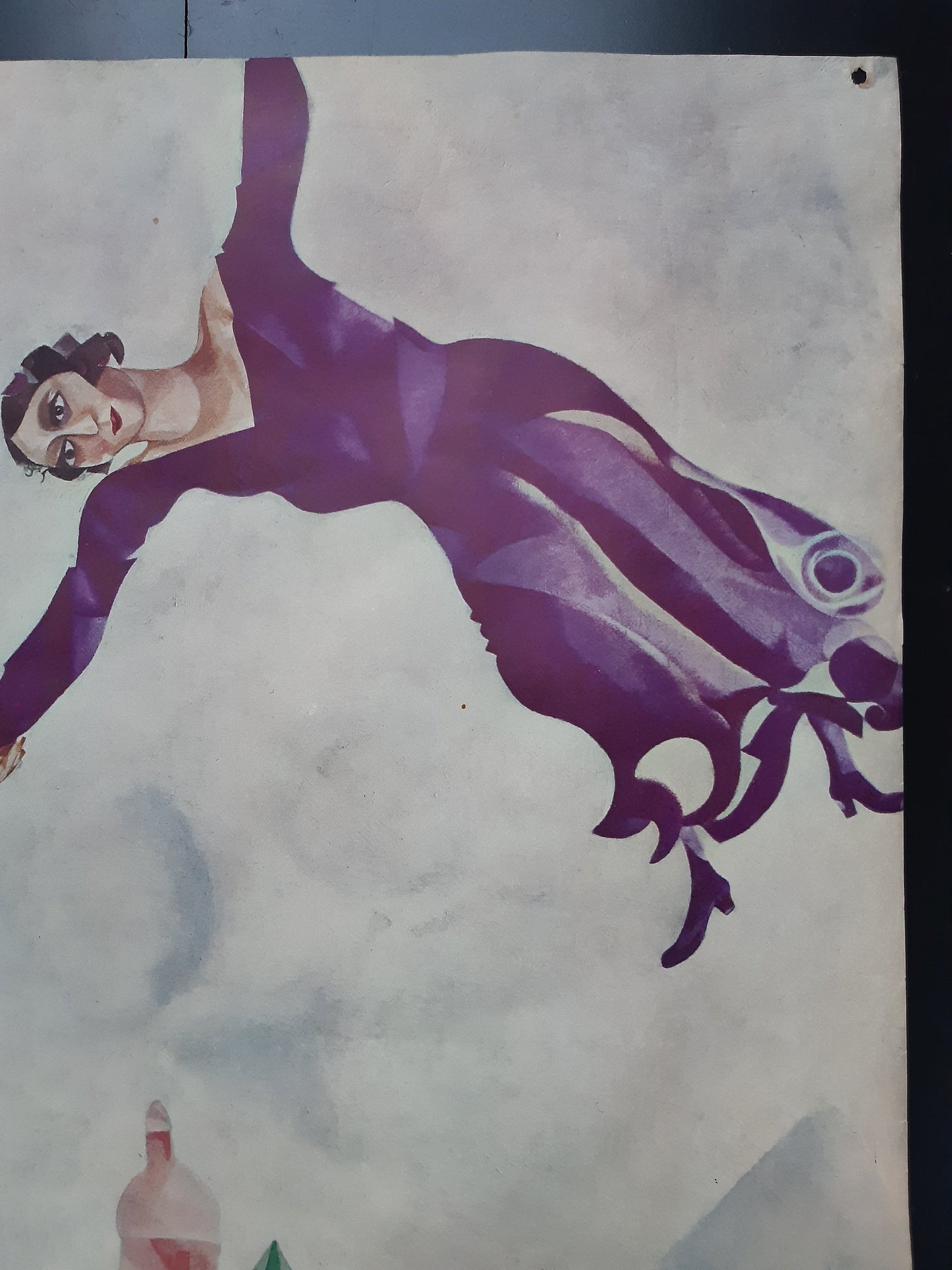 Marc Chagall original art poster - 25.2"×39.8" (64×101cm)