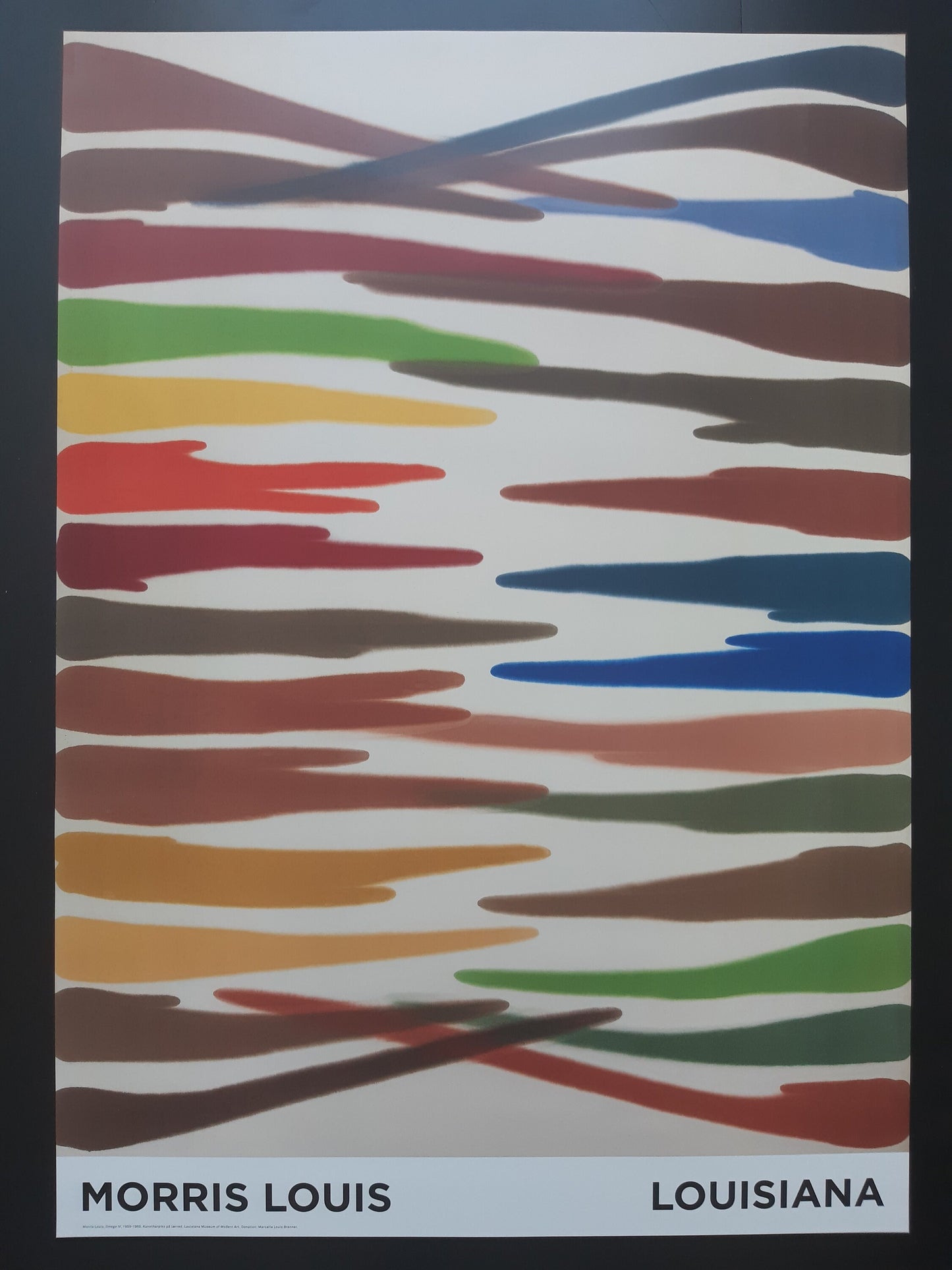 Morris Louis original art print - 23.2"×33.1" (59×84cm)