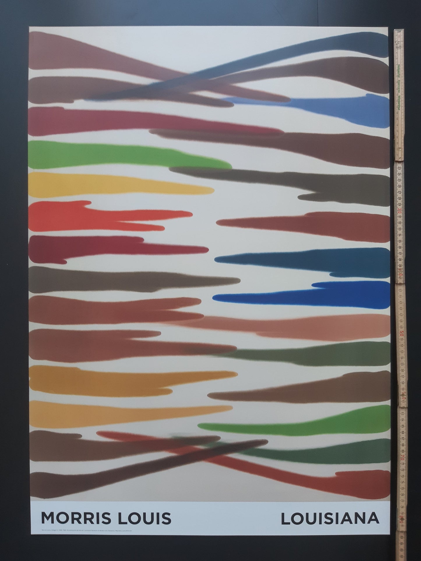 Morris Louis original art print - 23.2"×33.1" (59×84cm)