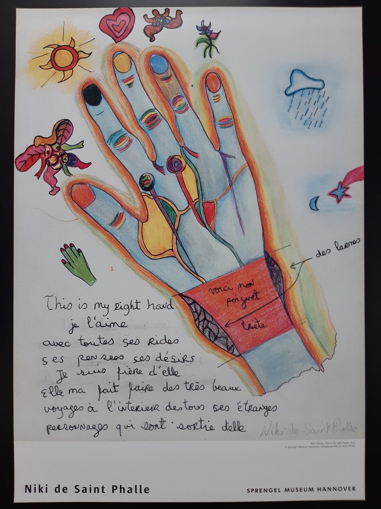 Niki de Saint Phalle art print - 23.2"×33.1" (59×84cm)