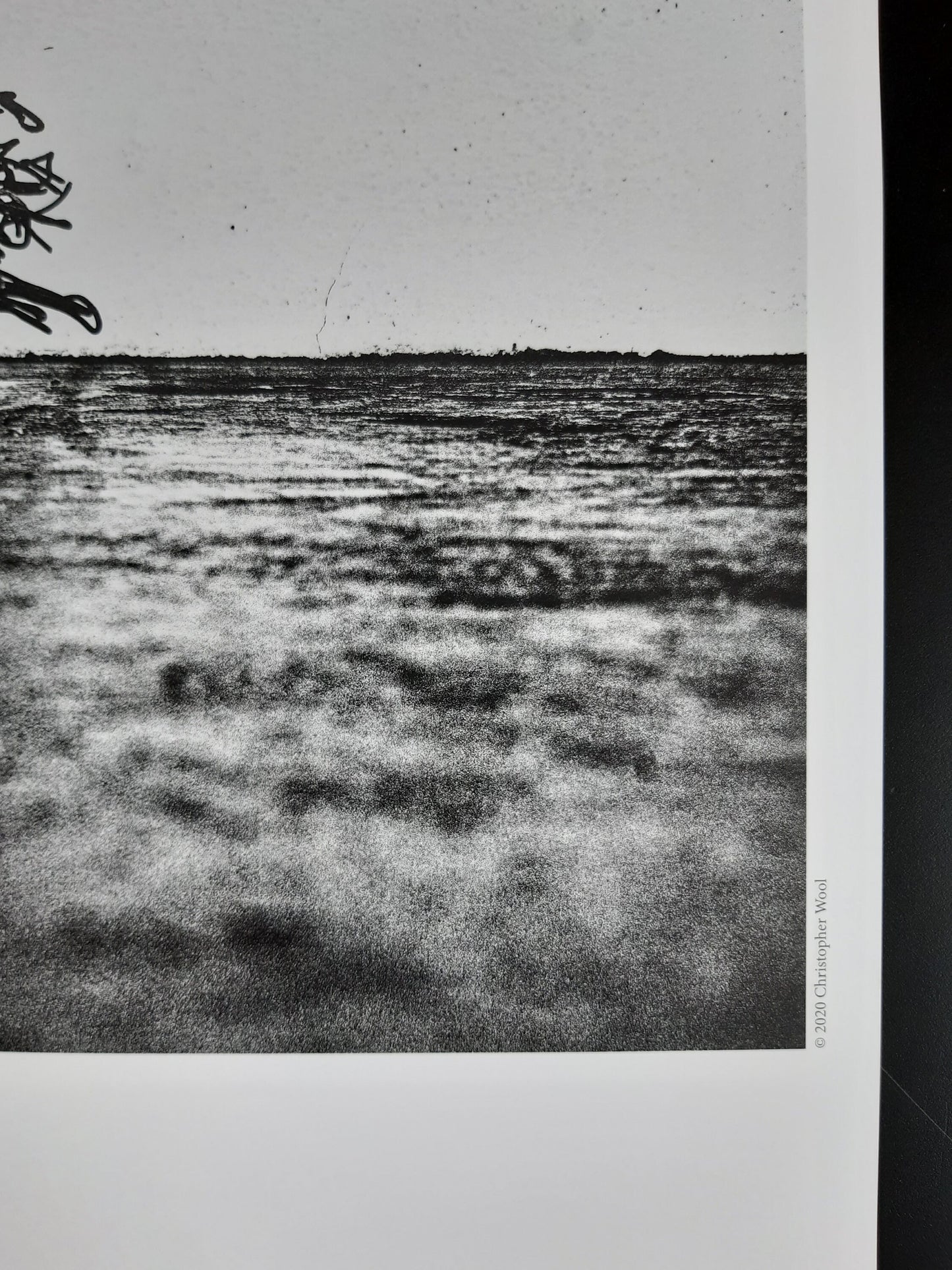 Christopher Wool photo exhibition poster - 23.2"×23.2" (59×59cm)