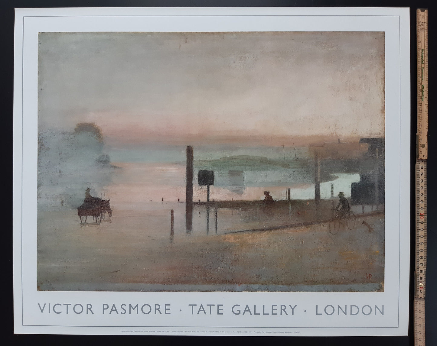 Victor Pasmore original art print - 22.8"×18.9" (58×48cm)