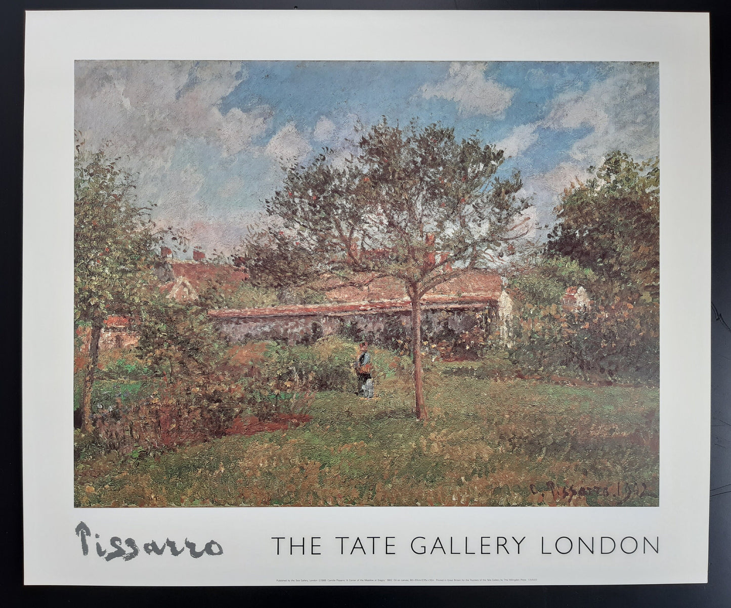 Pissarro Tate Gallery art print - 22.6"×26.8" (57.5×68cm)