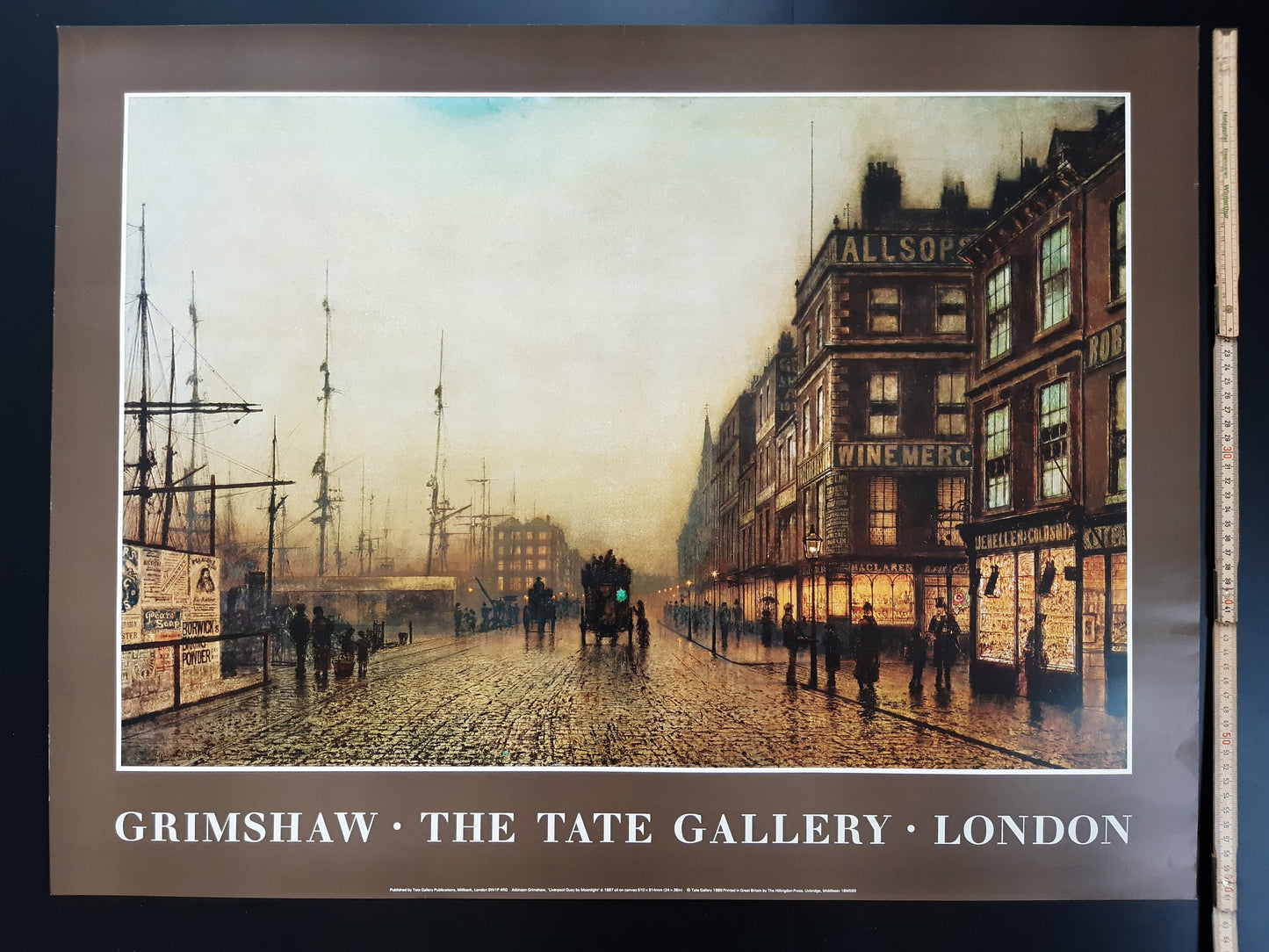Atkinson Grimshaw original art print - 31.9"×24.2" (81×61.5cm)