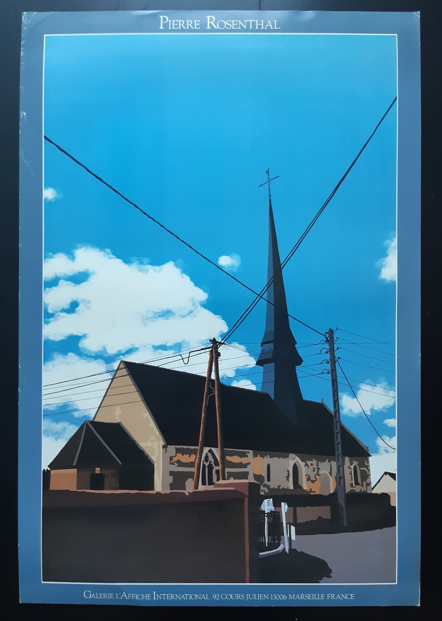 Pierre Rosenthal vintage original art print - 22.4"×33.3" (57×84.5cm)