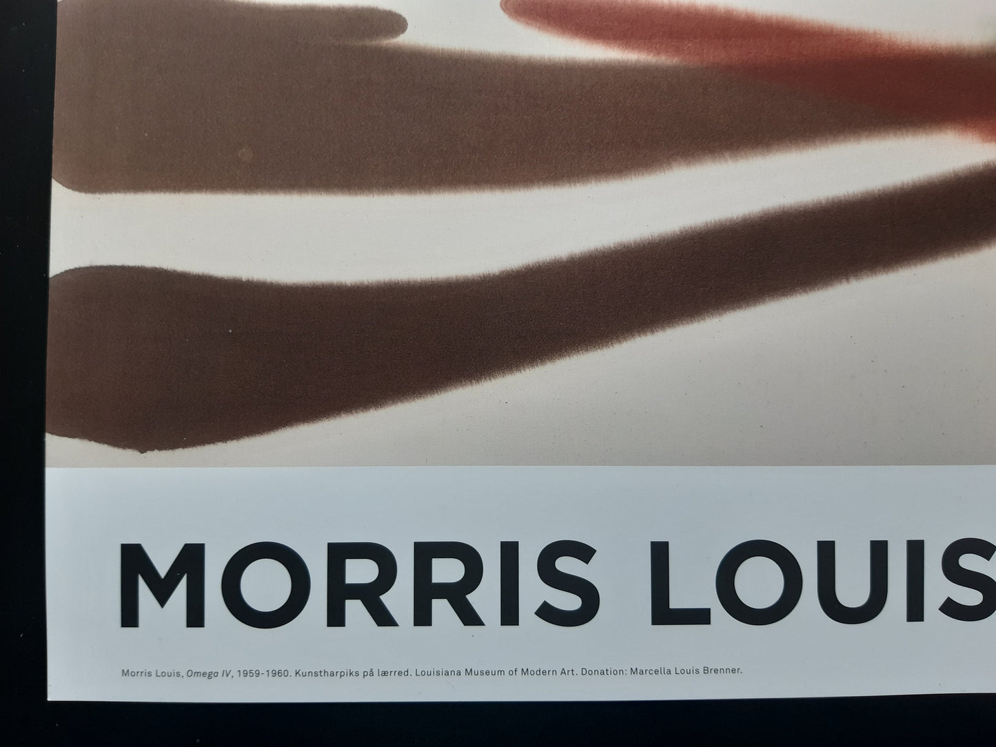 Morris Louis original art print - 23.2"×33.1" (59×84cm)