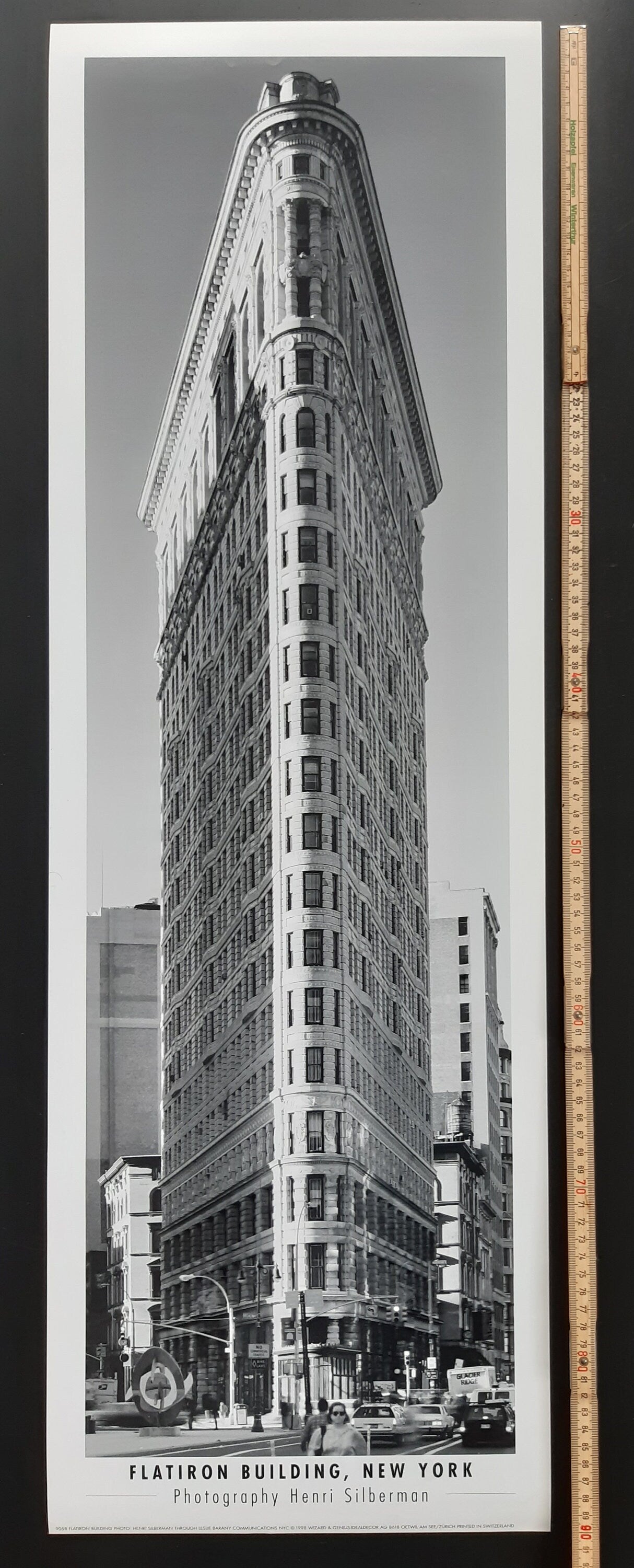 Henri Silberman photo poster - 11.8"×36.0" (30×91.5cm)