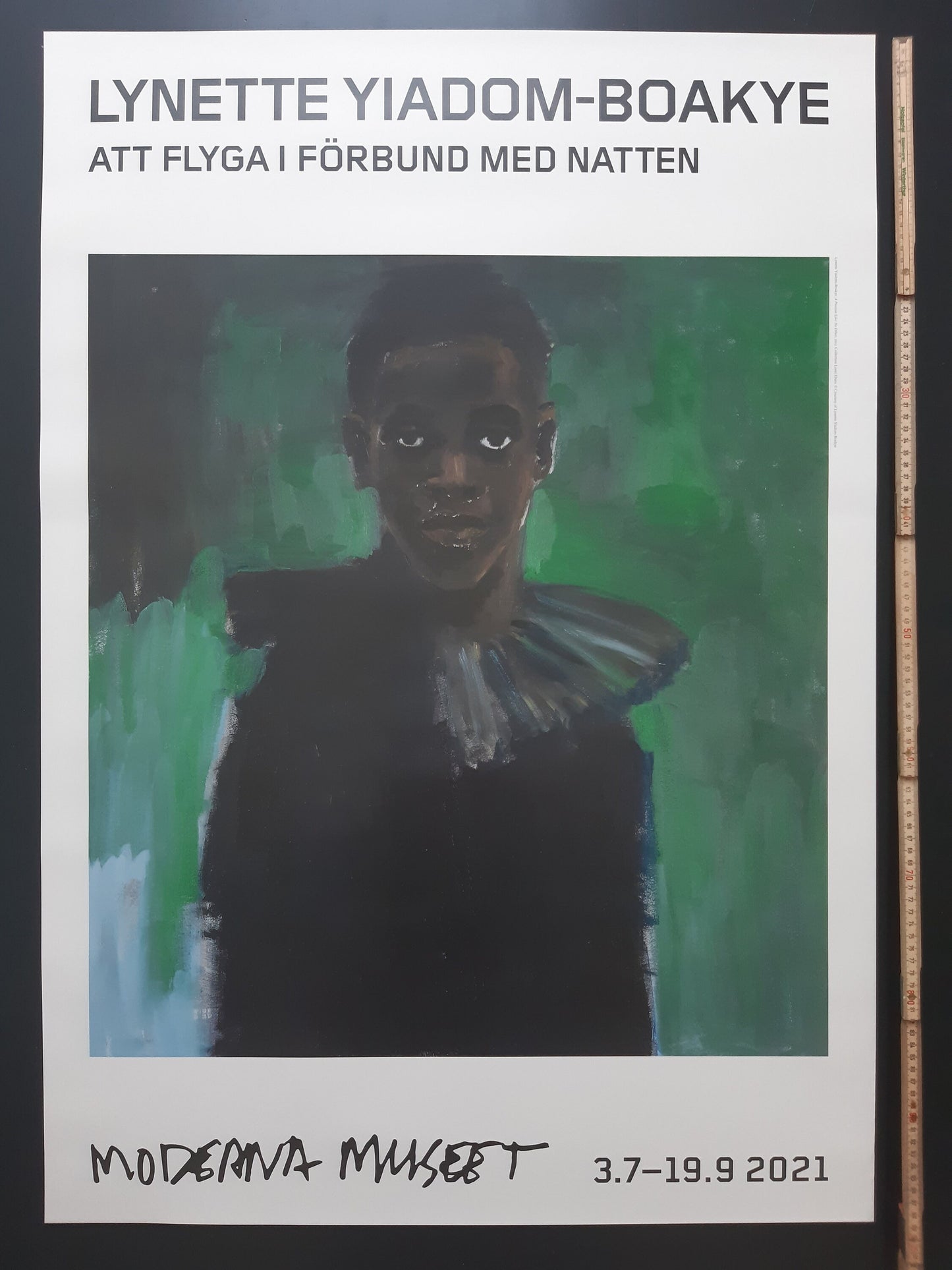 Lynette Yiadom-Boakye art exhibition poster - 27.6"×39.4" (70×100cm)