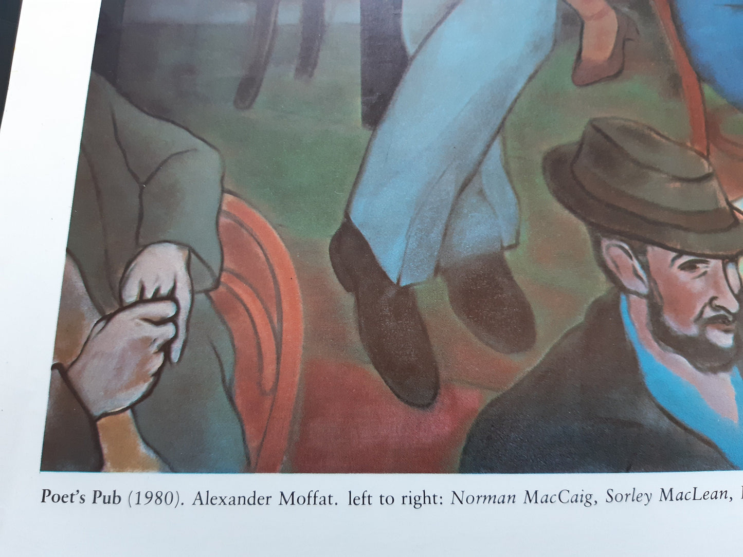 Sandy Moffat original exhibition poster - 17.7"×25.2" (45×64cm)