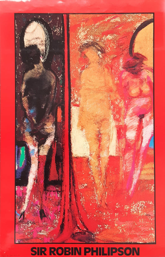 Robin Philipson original exhibition poster - 17.7"×26.8" (45×68cm)