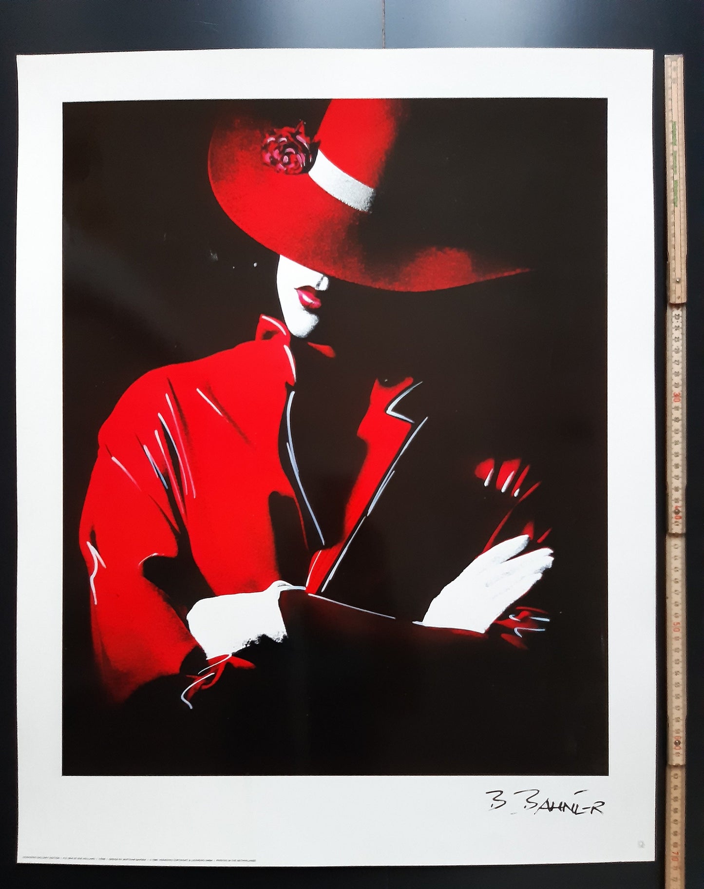 Bertram Bahner original photo poster - 22.0"×28.0" (56×71cm)