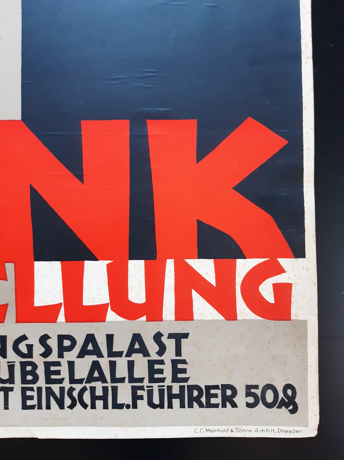 Drefunka original vintage poster - 23.8"×35.2" (60.5×89.5cm)