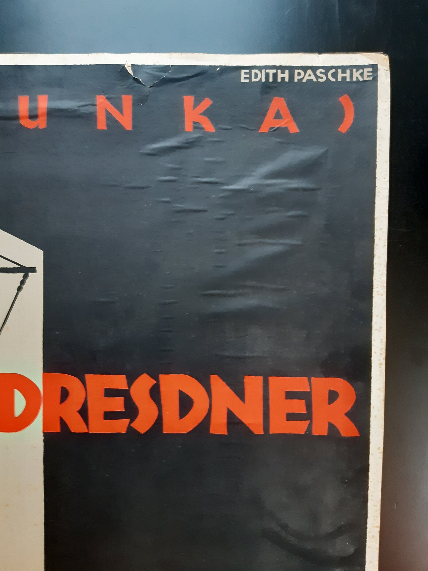 Drefunka original vintage poster - 23.8"×35.2" (60.5×89.5cm)