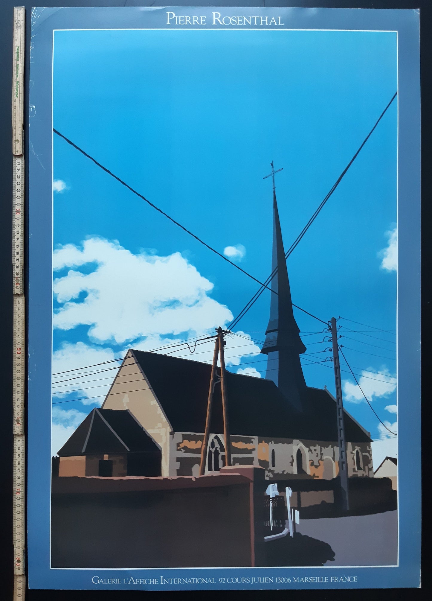 Pierre Rosenthal vintage original art print - 22.4"×33.3" (57×84.5cm)