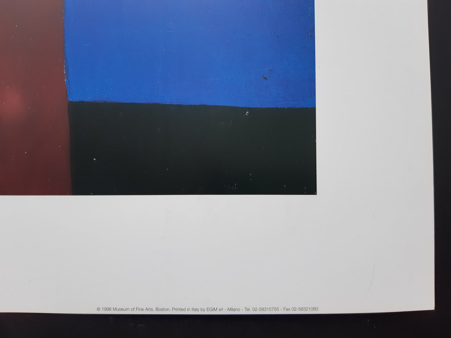 Arthur G. Dove original art poster 1998 BFA - 31.5"×23.6" (80×60cm)