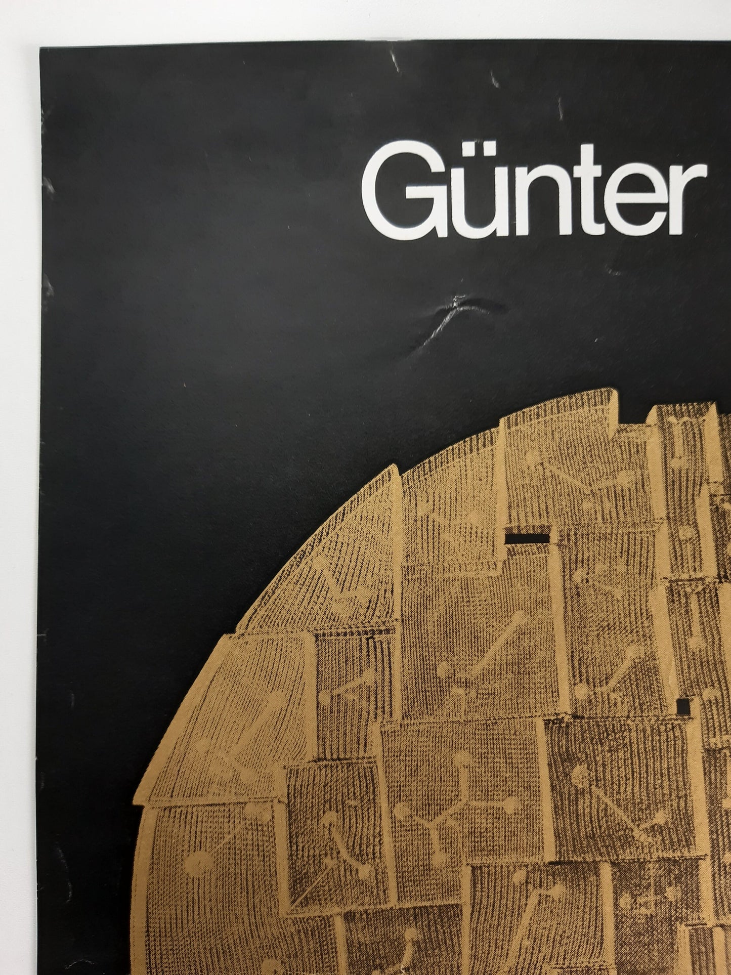 Günter Haese original art exhibition poster - 13.8"×19.7" (35×50cm)
