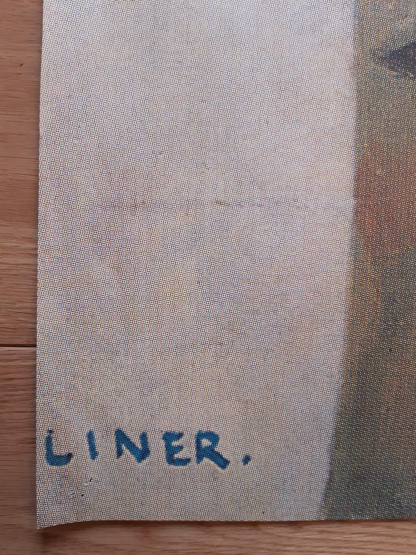 Carl Liner original art exhibition poster - 35.2"×50.4" (89.5×128cm)