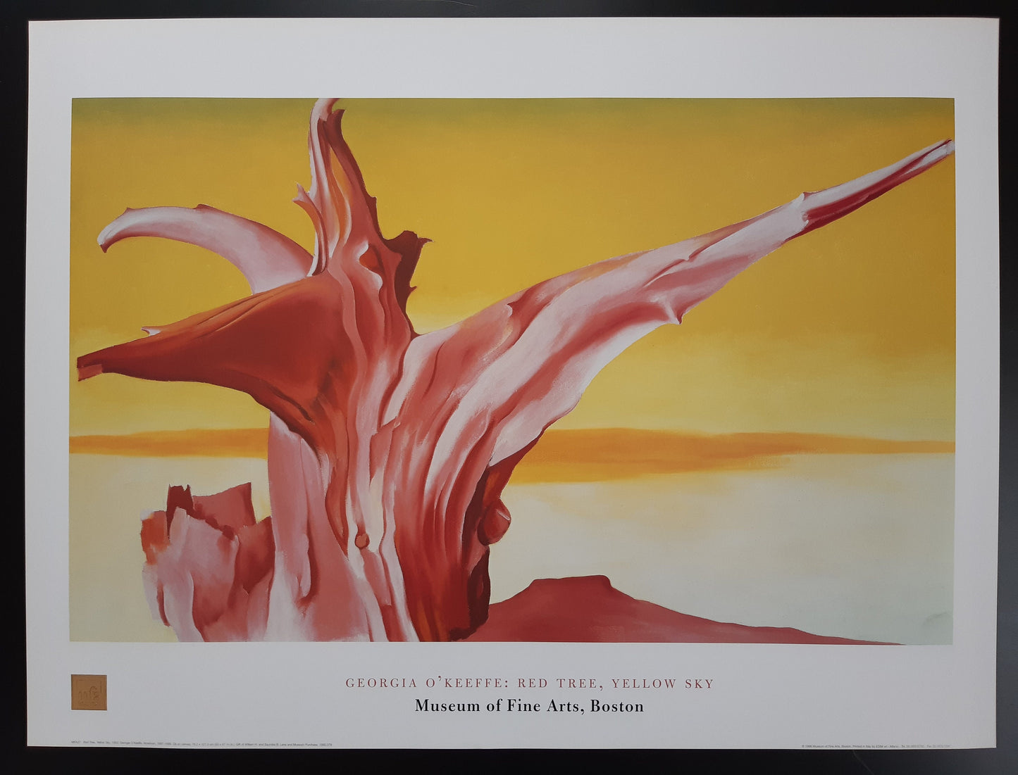 Georgia O'Keeffe original art poster - 31.5"×23.6" (80×60cm)