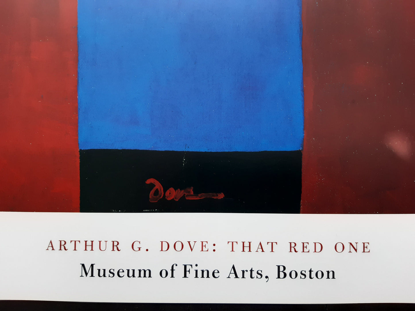 Arthur G. Dove original art poster 1998 BFA - 31.5"×23.6" (80×60cm)